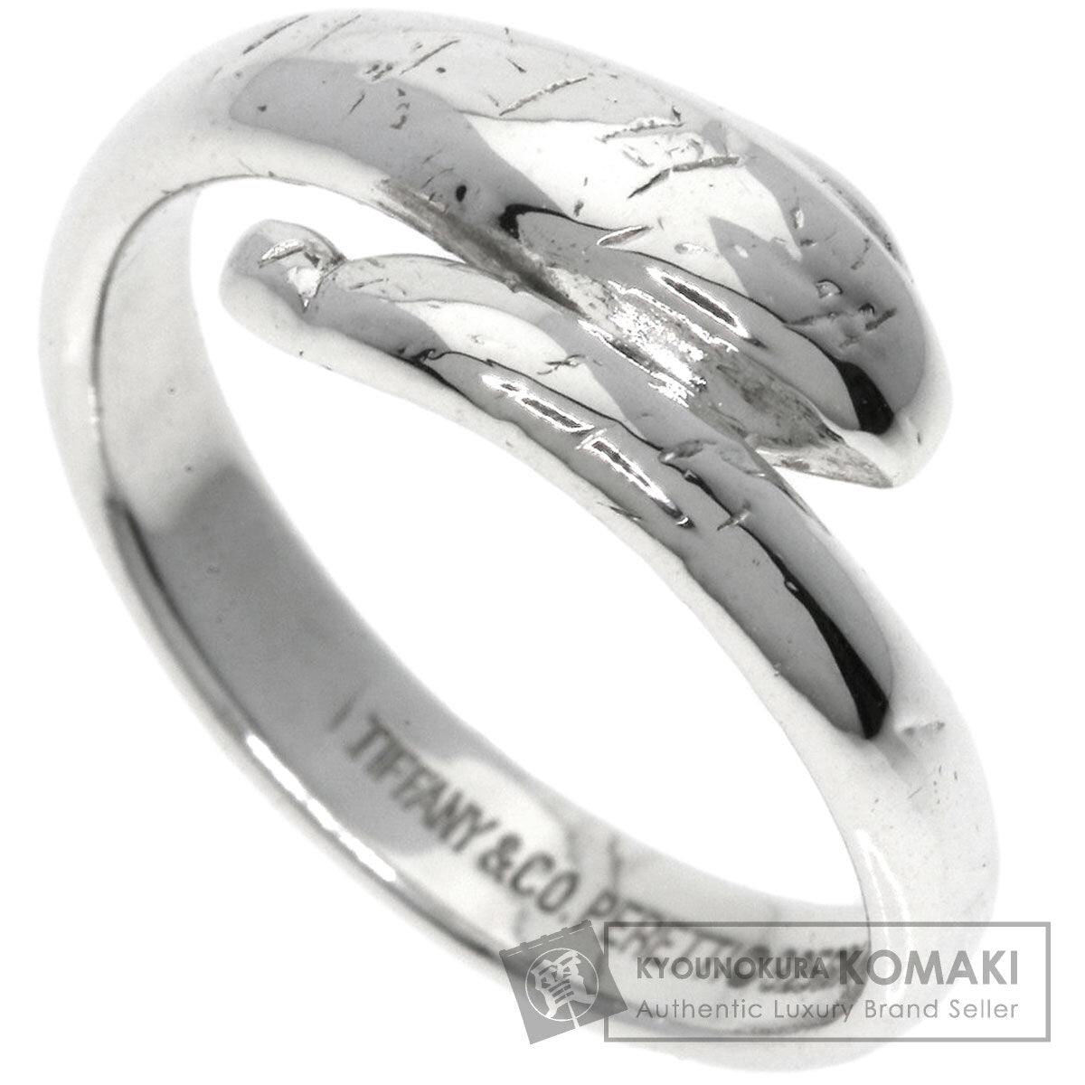 TIFFANY&Co. snake Ring Silver Ladies [Used]