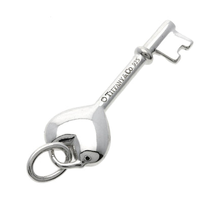 TIFFANY&Co. Heart key Pendant top Silver Ladies [Used]