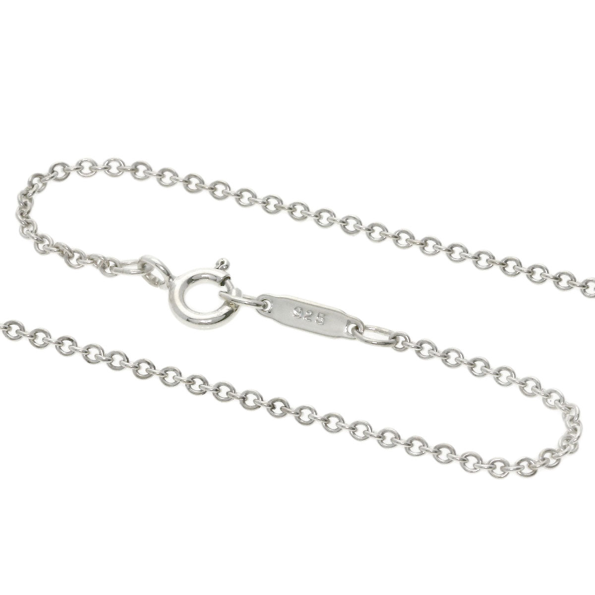 TIFFANY&Co. Signature cross Necklace Silver 18K Yellow GoldLadies [Used]