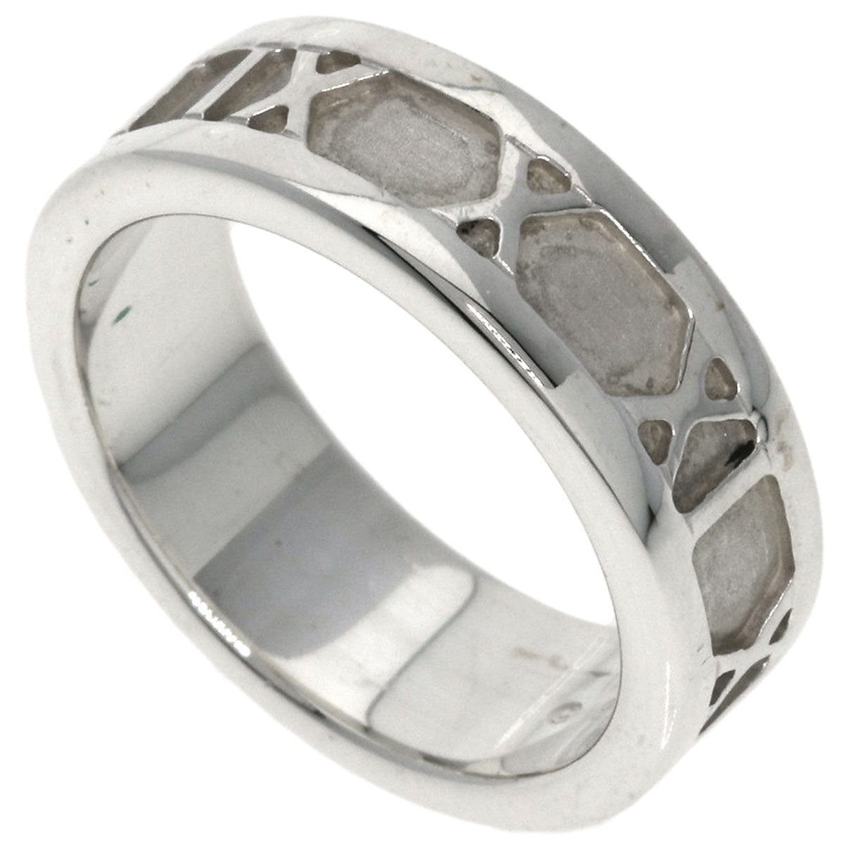 TIFFANY&Co. Atlas Ring Silver Ladies [Used]