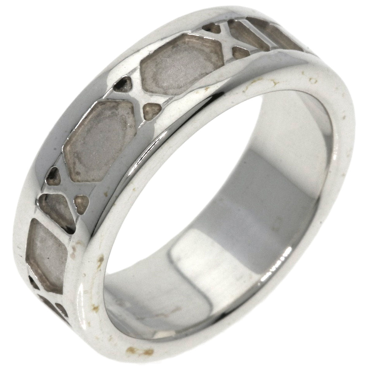 TIFFANY&Co. Atlas Ring Silver Ladies [Used]