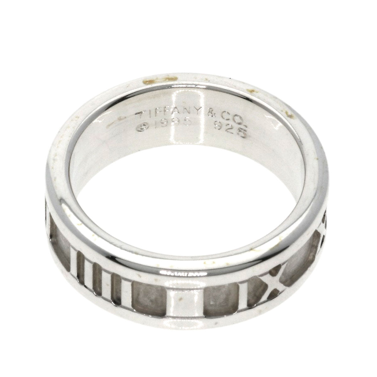 TIFFANY&Co. Atlas Ring Silver Ladies [Used]