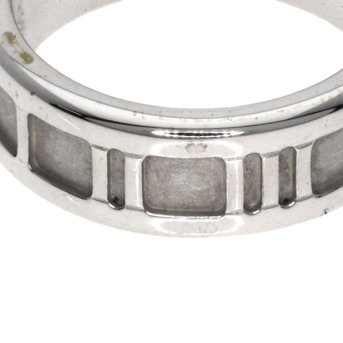 TIFFANY&Co. Atlas Ring Silver Ladies [Used]