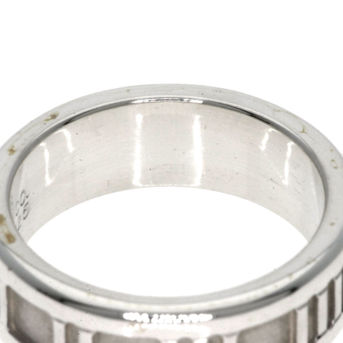 TIFFANY&Co. Atlas Ring Silver Ladies [Used]