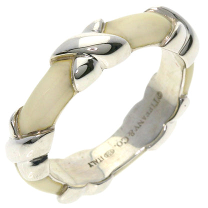 TIFFANY&Co. Enamel Ring Silver Ladies [Used]