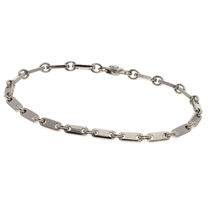 CARTIER   Bracelet Figaro K18 White Gold Ladies