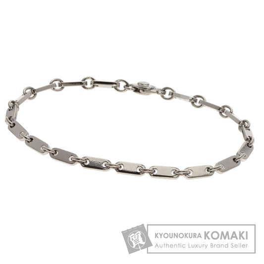 CARTIER   Bracelet Figaro K18 White Gold Ladies