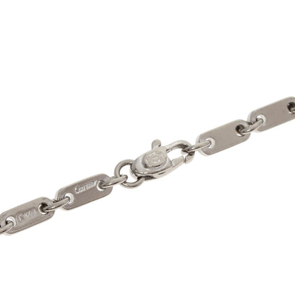 CARTIER   Bracelet Figaro K18 White Gold Ladies