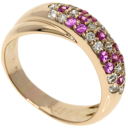 Ponte Vecchio   Ring Piccolini Diamond Pink Sapphire K18 Pink Gold Ladies