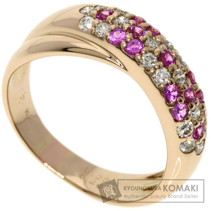 Ponte Vecchio   Ring Piccolini Diamond Pink Sapphire K18 Pink Gold Ladies