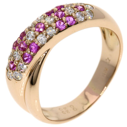 Ponte Vecchio   Ring Piccolini Diamond Pink Sapphire K18 Pink Gold Ladies