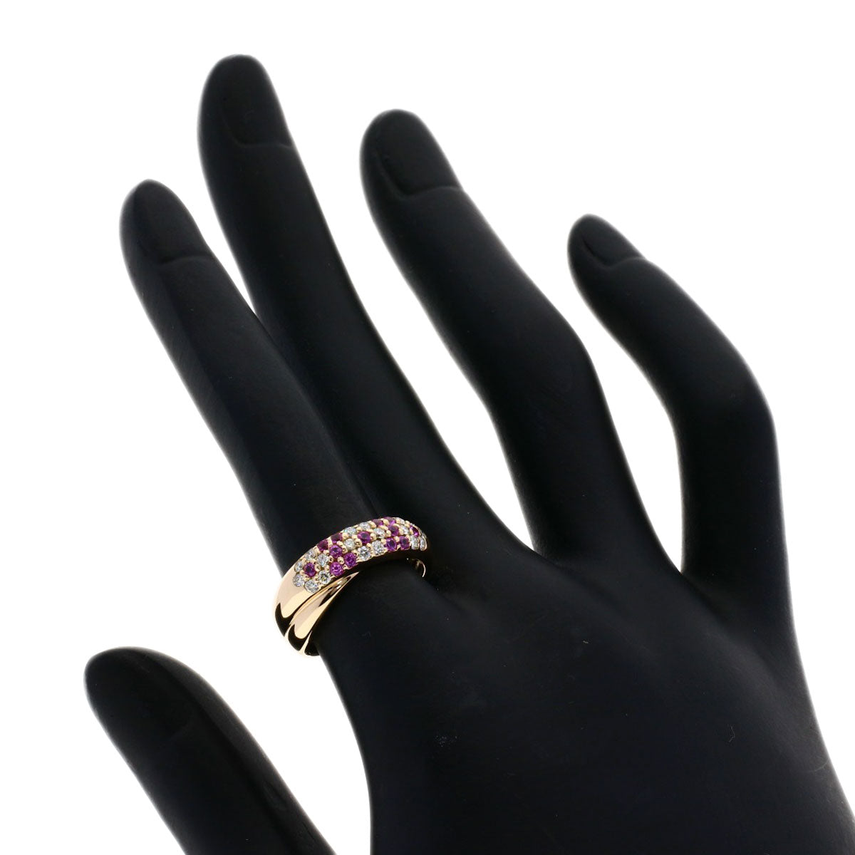 Ponte Vecchio   Ring Piccolini Diamond Pink Sapphire K18 Pink Gold Ladies