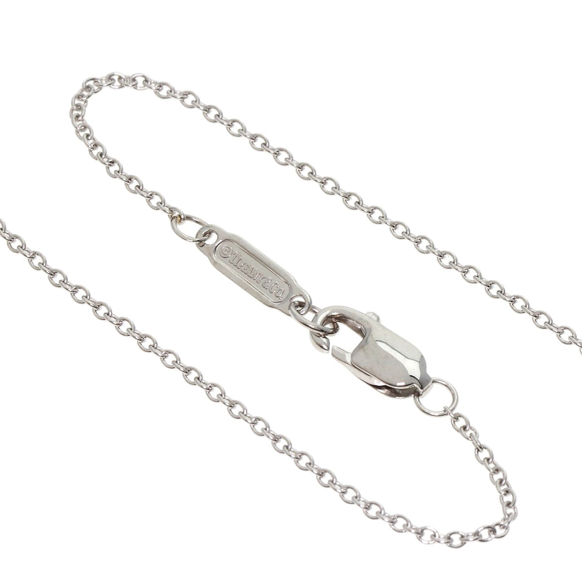 TIFFANY&Co. Triple heart Necklace K18 White Gold 18K Yellow GoldLadies [Used]