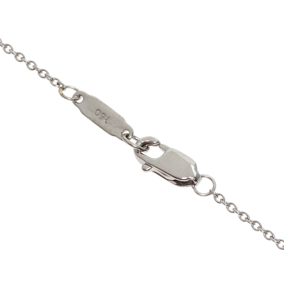 TIFFANY&Co. Triple heart Necklace K18 White Gold 18K Yellow GoldLadies [Used]