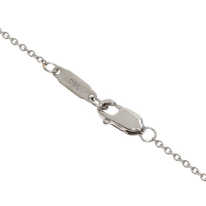 TIFFANY&Co. Triple heart Necklace K18 White Gold 18K Yellow GoldLadies [Used]