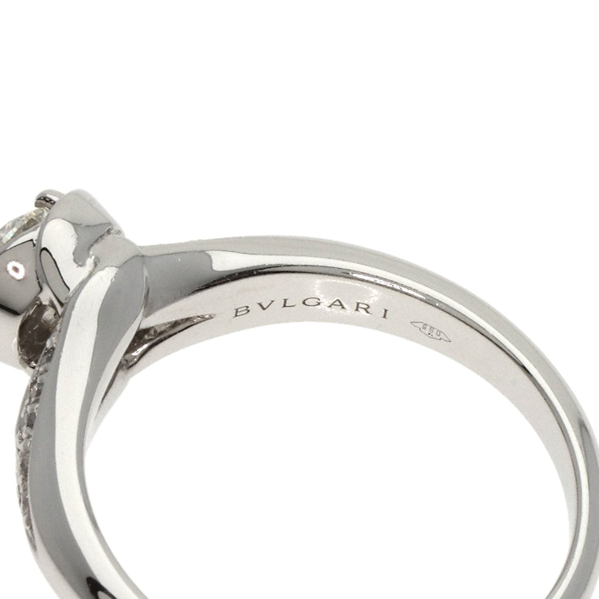 BVLGARI Incontro Damore Diamond Ring Platinum PT950 Ladies [Used]