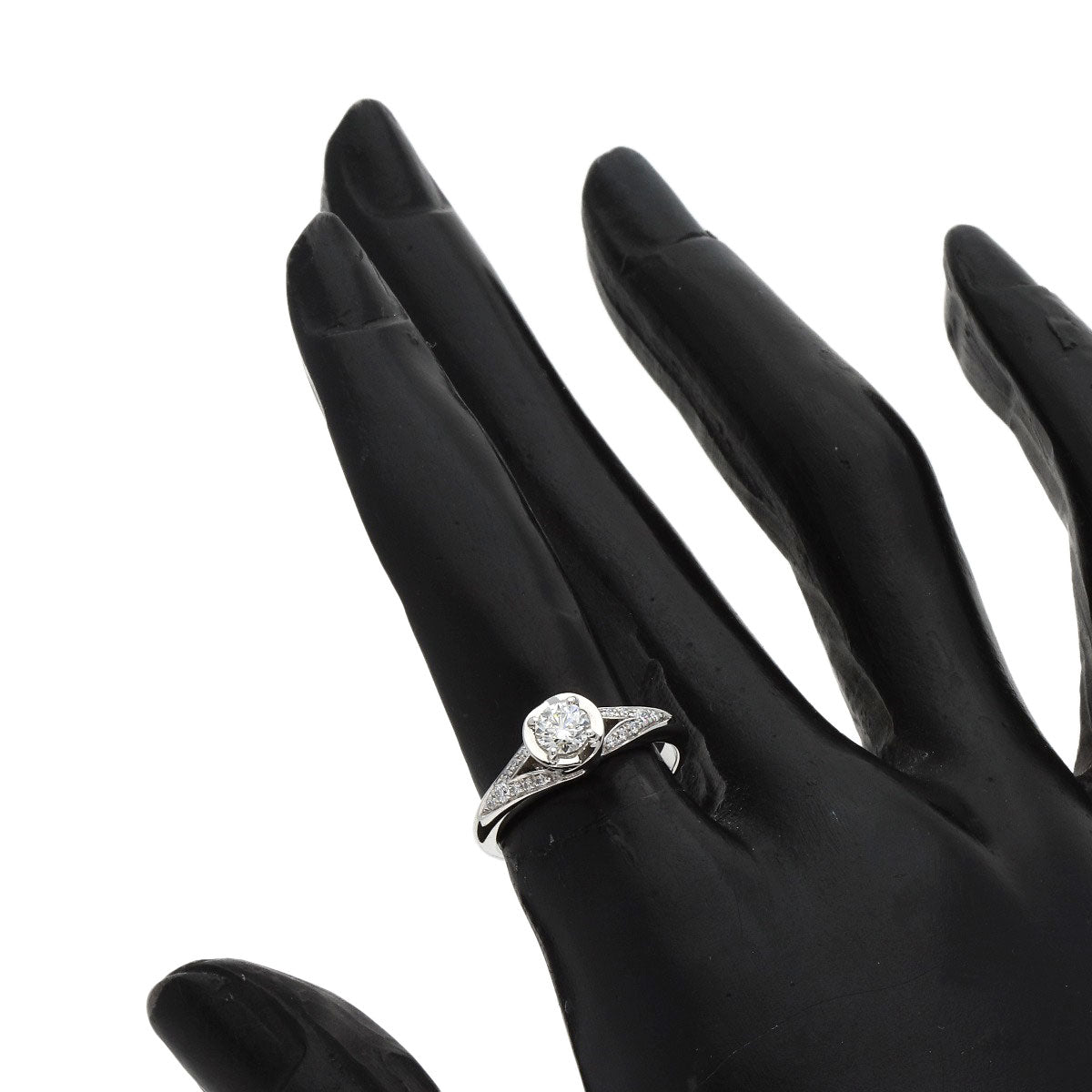 BVLGARI Incontro Damore Diamond Ring Platinum PT950 Ladies [Used]