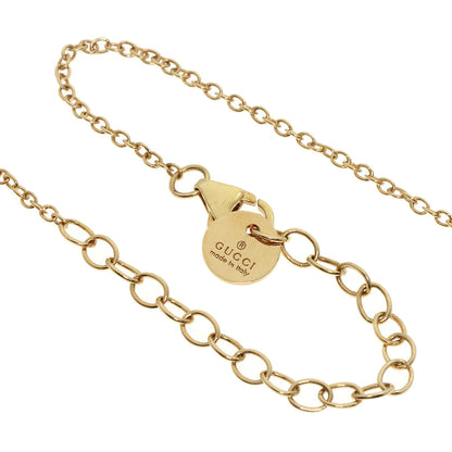 GUCCI GG Ghost One side only Necklace Silver 18K Yellow GoldLadies [Used]
