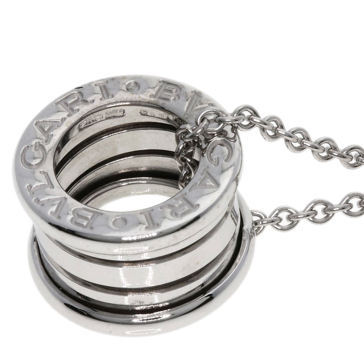 BVLGARI   Necklace B.zero1 K18 White Gold Ladies