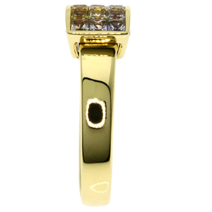 Jeunet   Ring Yellow sapphire Diamond K18 Yellow Gold Ladies