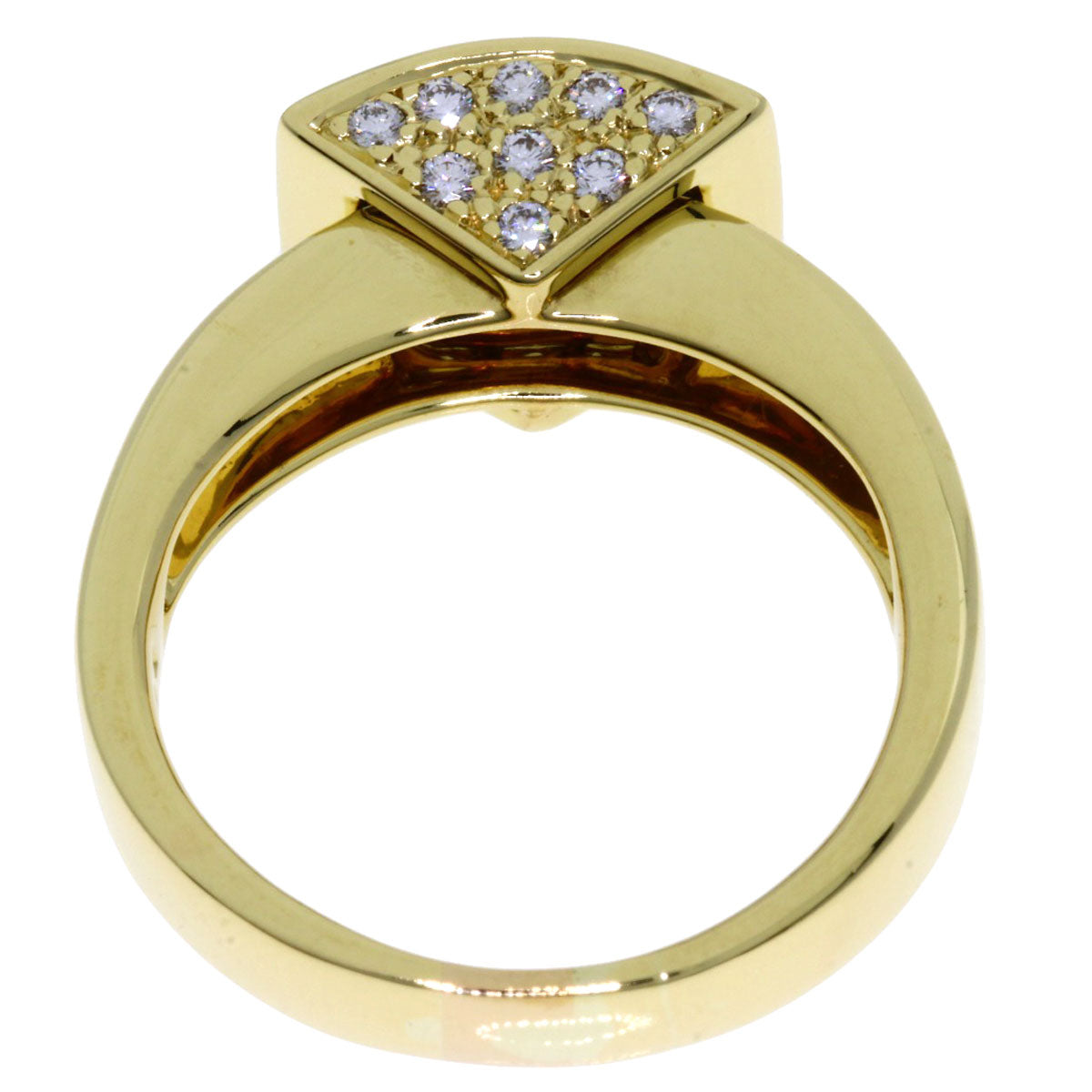 Jeunet   Ring Yellow sapphire Diamond K18 Yellow Gold Ladies