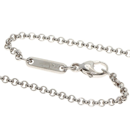 Chopard   Happy Diamond Cross Necklace  K18 White Gold Ladies [Used]