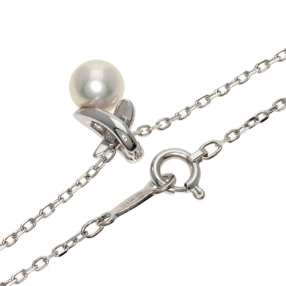 MIKIMOTO   Necklace Pearl Pearl K18 White Gold Ladies