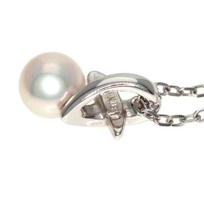 MIKIMOTO   Necklace Pearl Pearl K18 White Gold Ladies