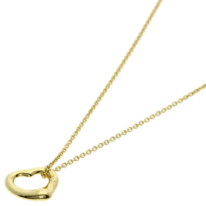 TIFFANY&Co.   Necklace Open heart K18 Yellow Gold Ladies