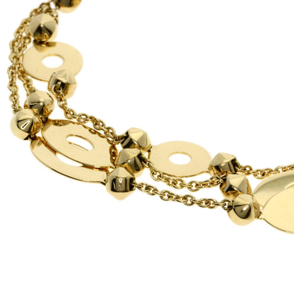 BVLGARI   Bracelet Lucia Stud 3 Row K18 Yellow Gold Ladies