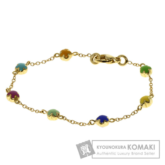 Ponte Vecchio   Bracelet multicolor K18 Yellow Gold Ladies