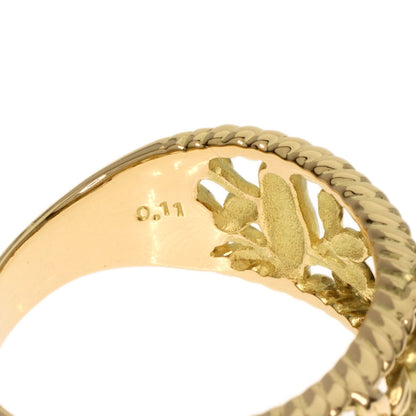 TASAKI Little Bird Diamond Ring K18 Yellow Gold Ladies [Used]