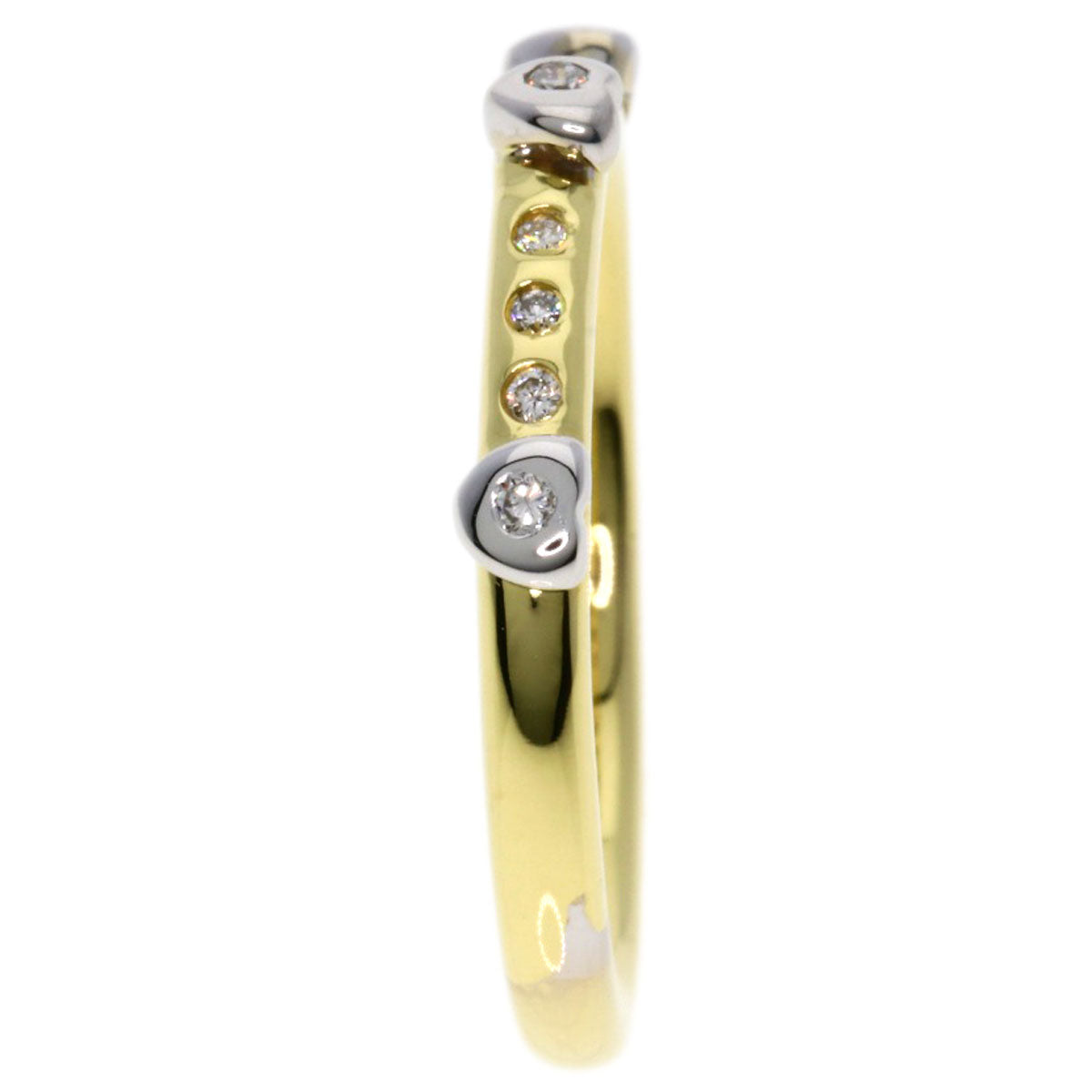 Ponte Vecchio   Ring Diamond K18 Yellow Gold Ladies