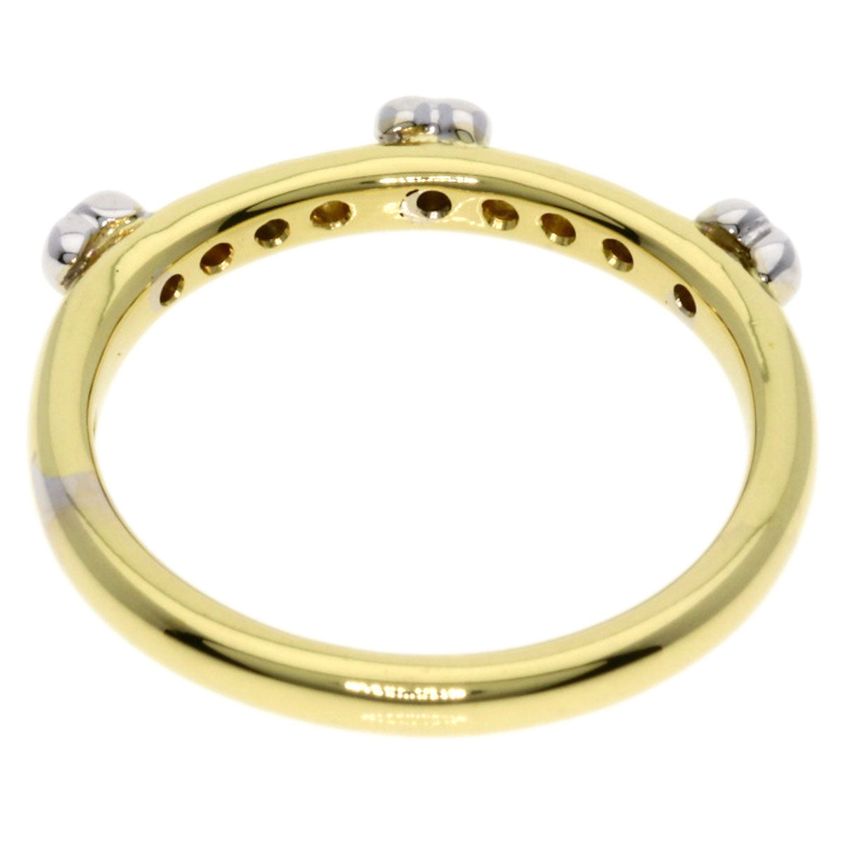 Ponte Vecchio   Ring Diamond K18 Yellow Gold Ladies