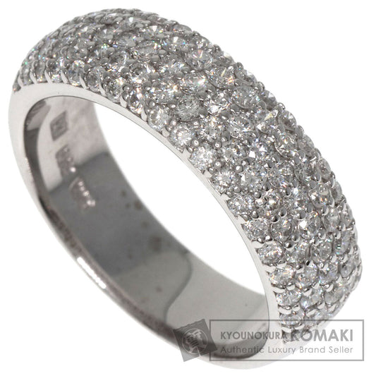 Ponte Vecchio   Ring Pave Diamond K18 White Gold Ladies