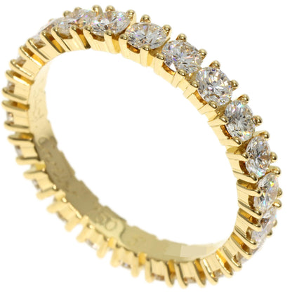 CARTIER Etincel de Cartier Full Eternity #51 Ring K18 Yellow Gold Ladies [Used]