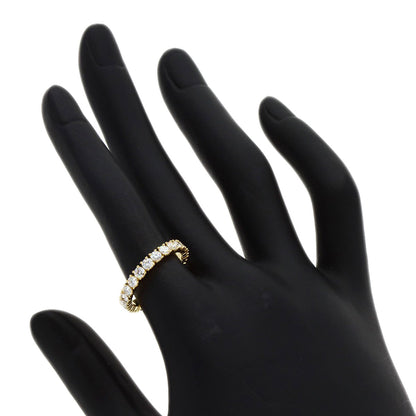 CARTIER Etincel de Cartier Full Eternity #51 Ring K18 Yellow Gold Ladies [Used]