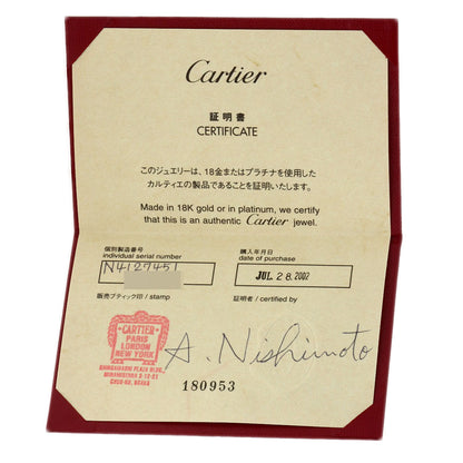 CARTIER Etincel de Cartier Full Eternity #51 Ring K18 Yellow Gold Ladies [Used]