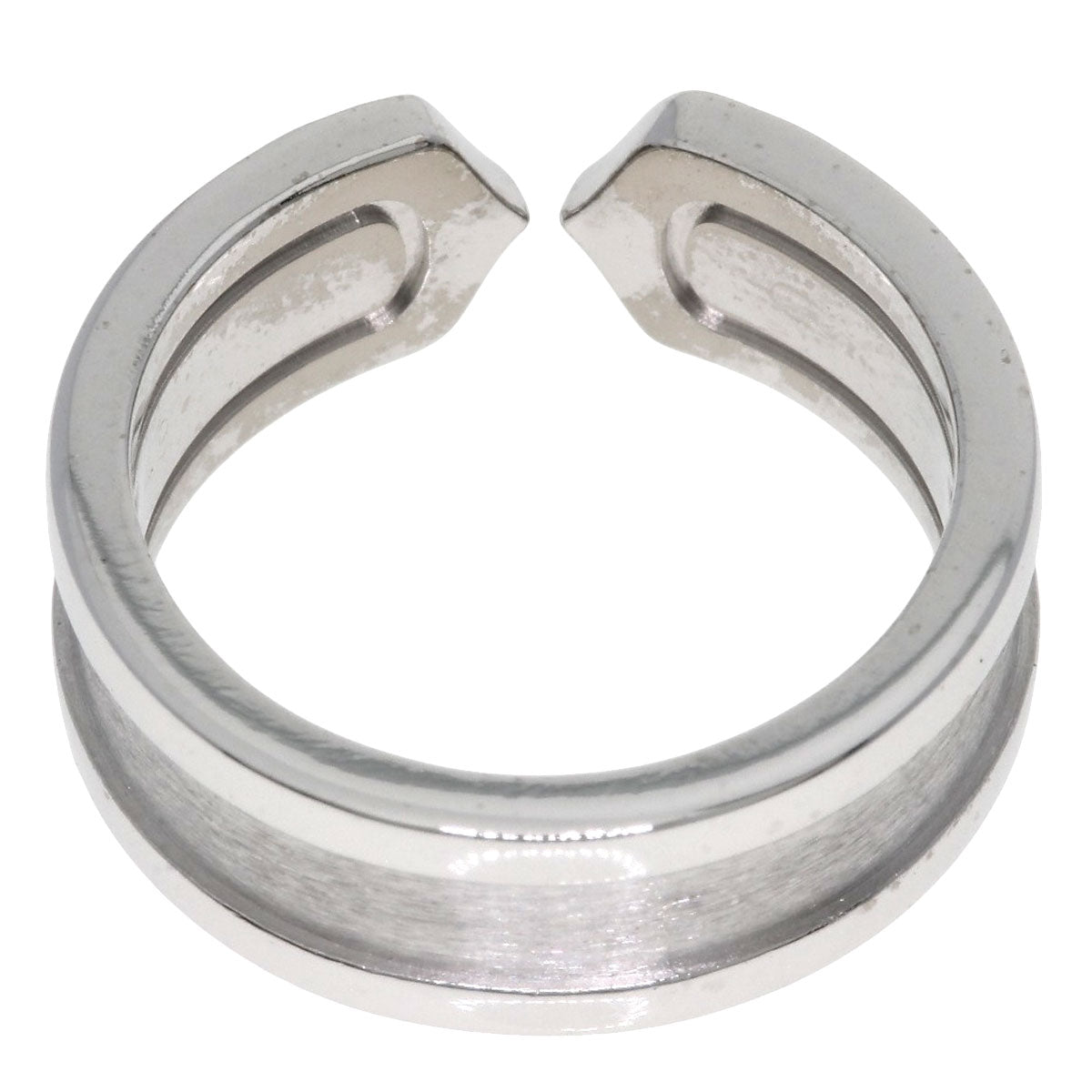 CARTIER   Ring C2 Diamond #49 K18 White Gold Ladies