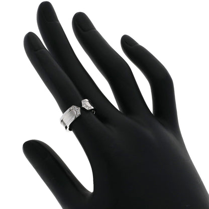 CARTIER   Ring C2 Diamond #49 K18 White Gold Ladies