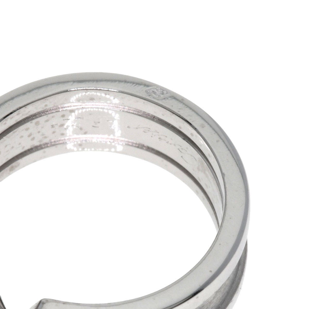 CARTIER   Ring C2 Diamond #49 K18 White Gold Ladies