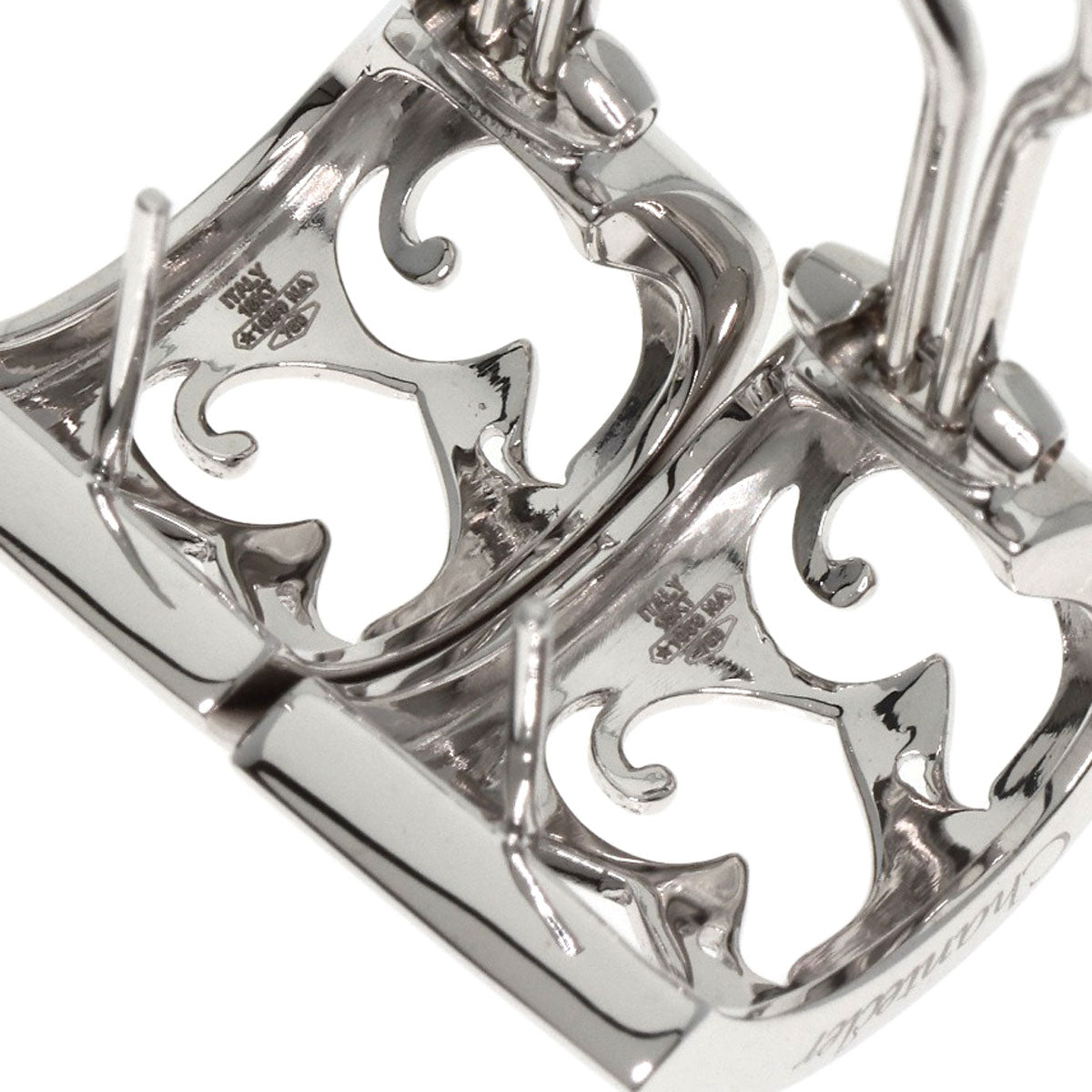 Chantecler   earring Bird motif K18 White Gold Ladies