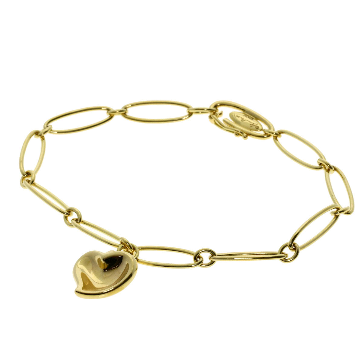 TIFFANY&Co.   Bracelet Full heart K18 Yellow Gold Ladies