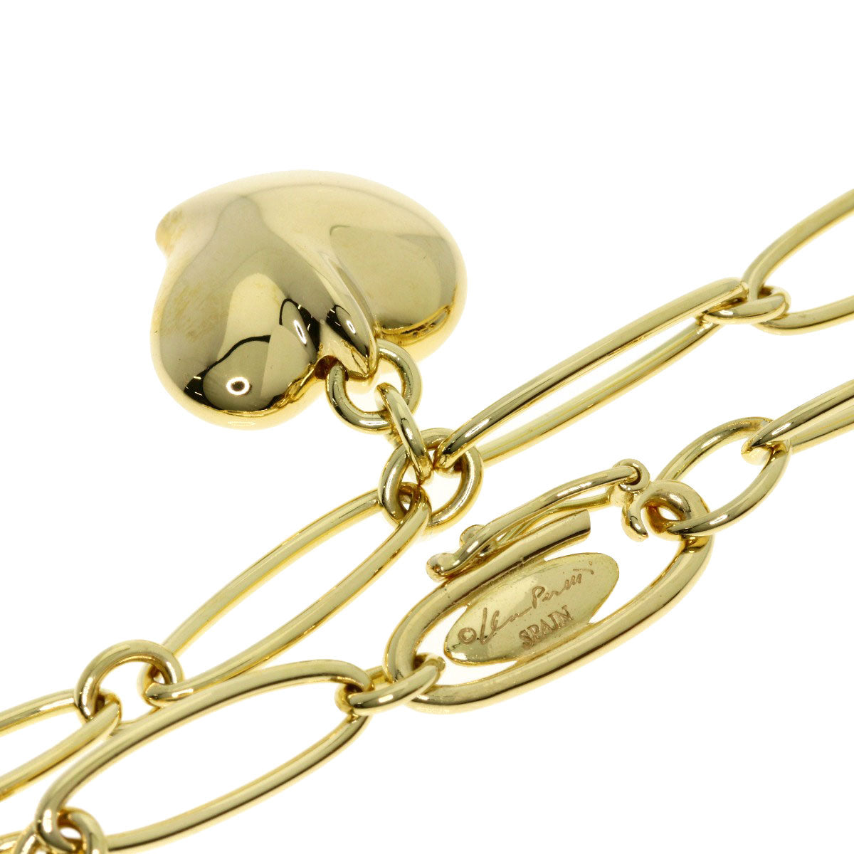 TIFFANY&Co.   Bracelet Full heart K18 Yellow Gold Ladies