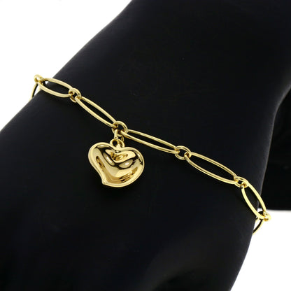 TIFFANY&Co.   Bracelet Full heart K18 Yellow Gold Ladies