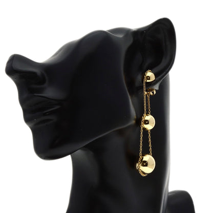 TIFFANY&Co. Hardware Triple Drop earring K18 Yellow Gold Ladies [Used]