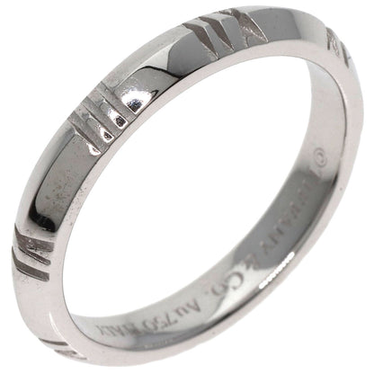 TIFFANY&Co.   Ring Atlas X Closed Narrow K18 White Gold Ladies