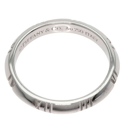 TIFFANY&Co.   Ring Atlas X Closed Narrow K18 White Gold Ladies