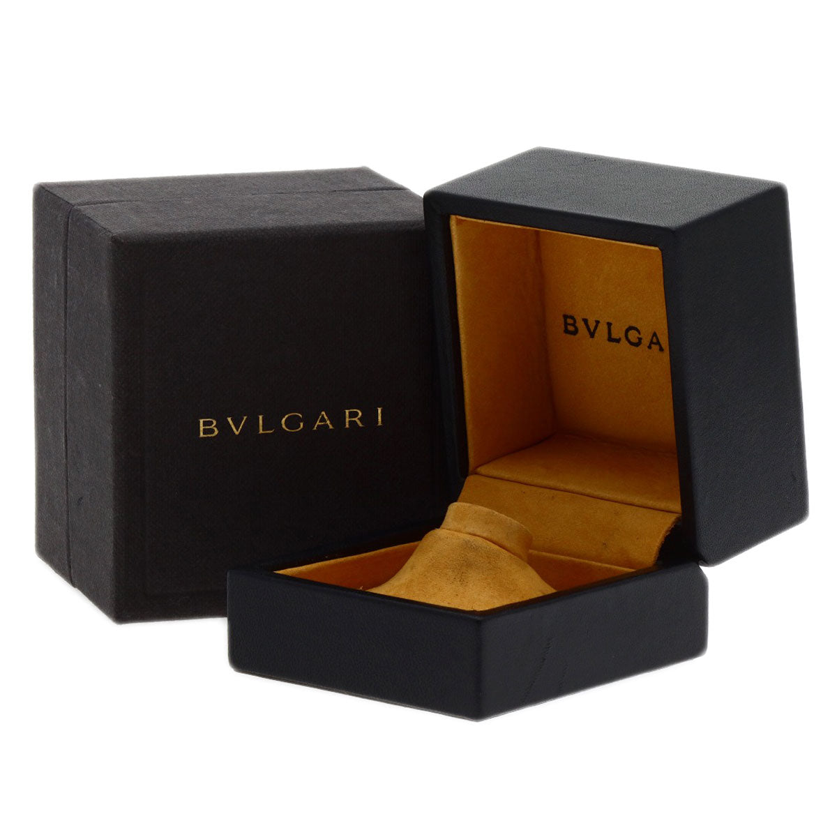 BVLGARI   Ring Doppio Bachelorette Iolite Bull Topaz K18 Yellow Gold Ladies