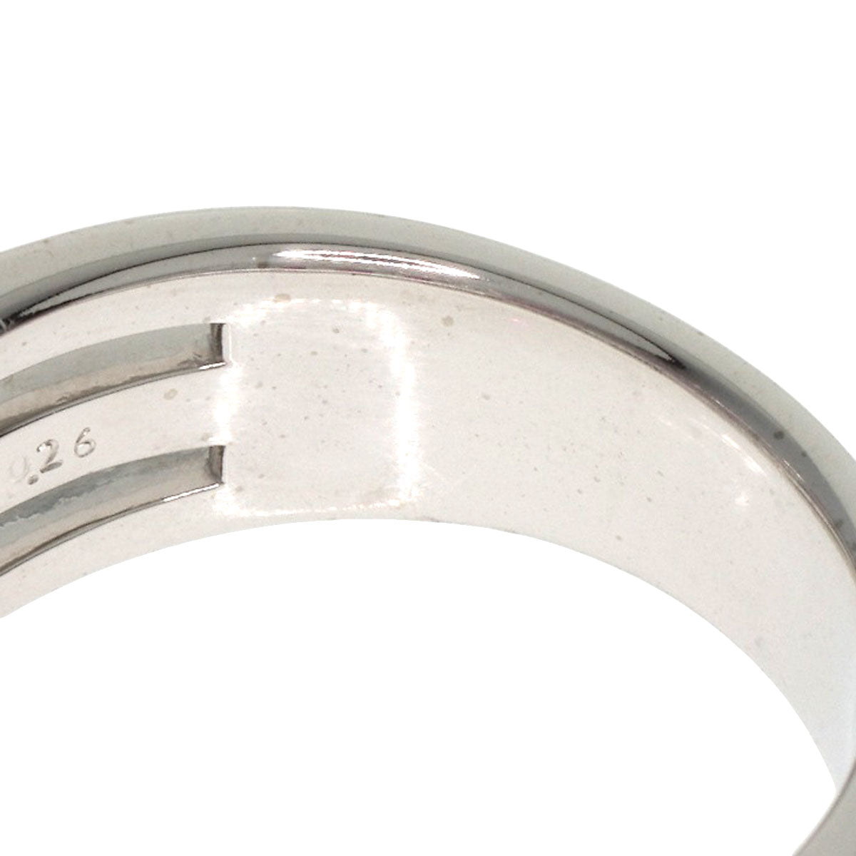 TASAKI Ruby Diamond Ring K18 White Gold Ladies [Used]